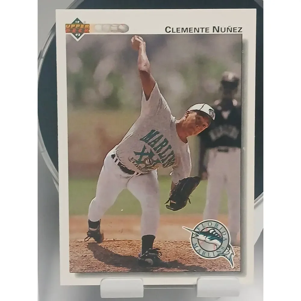 1992 Upper Deck #701 Clemente Nunez Miami Marlins MLB Major League Baseball Card
